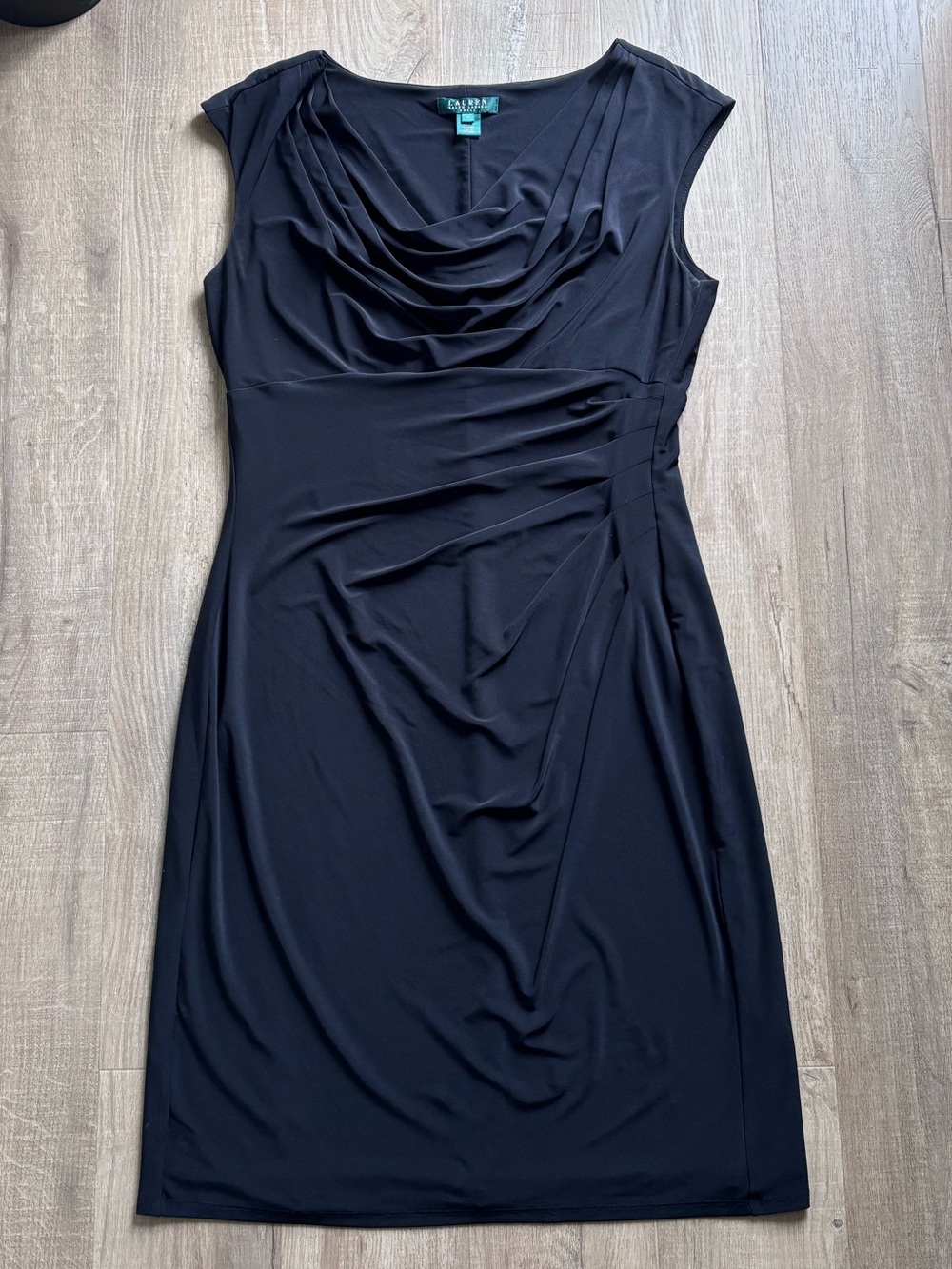 Ralph Lauren Black Midi Dress